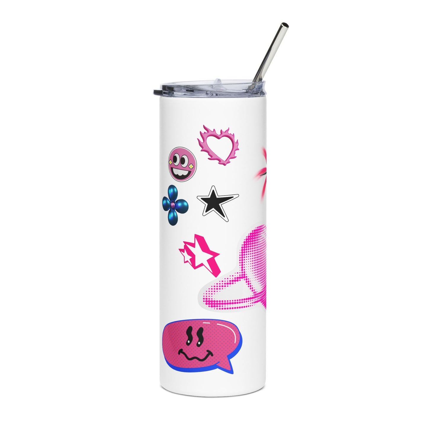 Y2K Stainless Steel Tumbler, 20oz ❤️