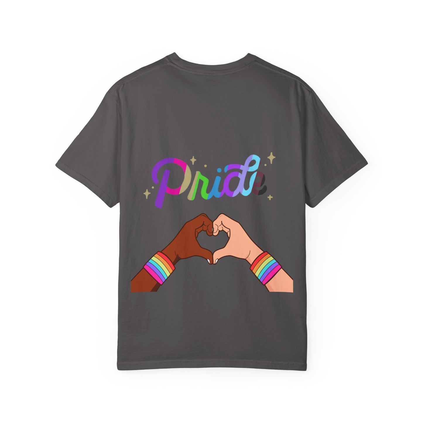 Pride Floral T-Shirt, Unisex Tee, Colorful Art Shirt, LGBTQ+ Apparel, Gift for Pride Month, Summer Fashion