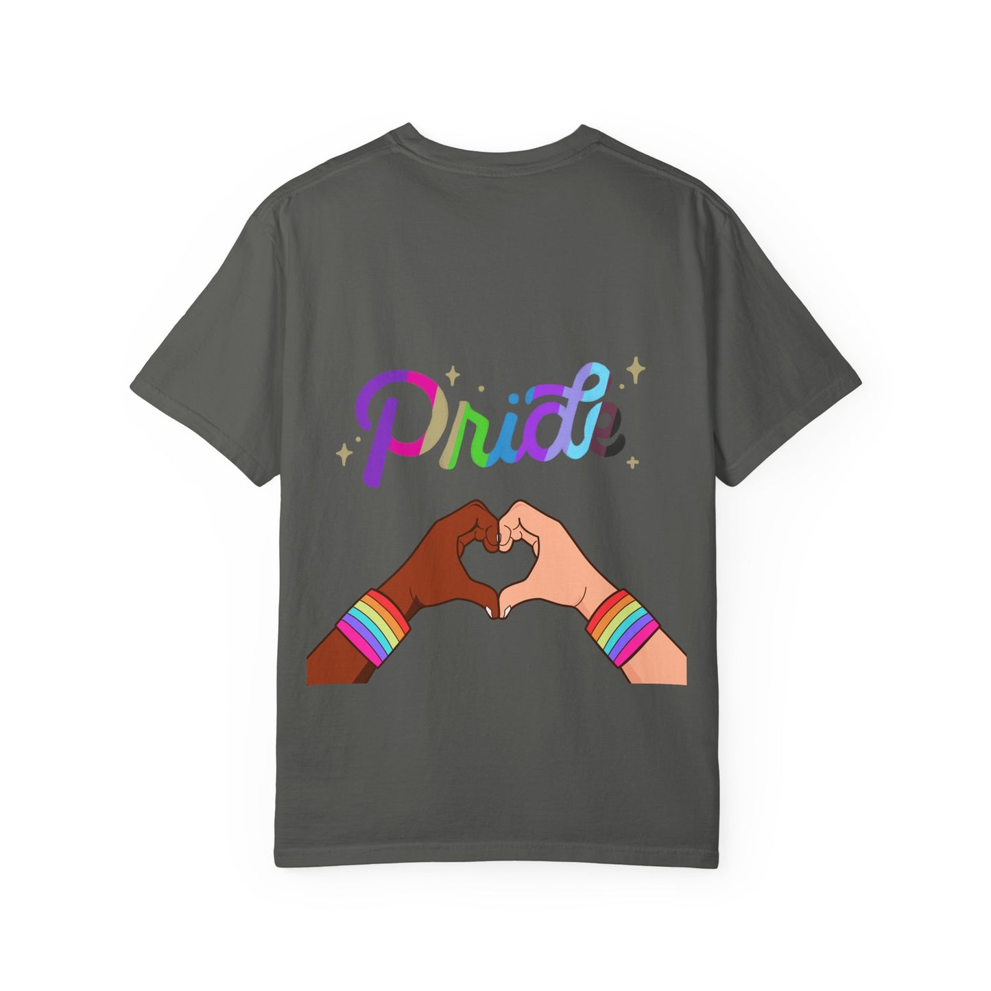 Pride Floral T-Shirt, Unisex Tee, Colorful Art Shirt, LGBTQ+ Apparel, Gift for Pride Month, Summer Fashion