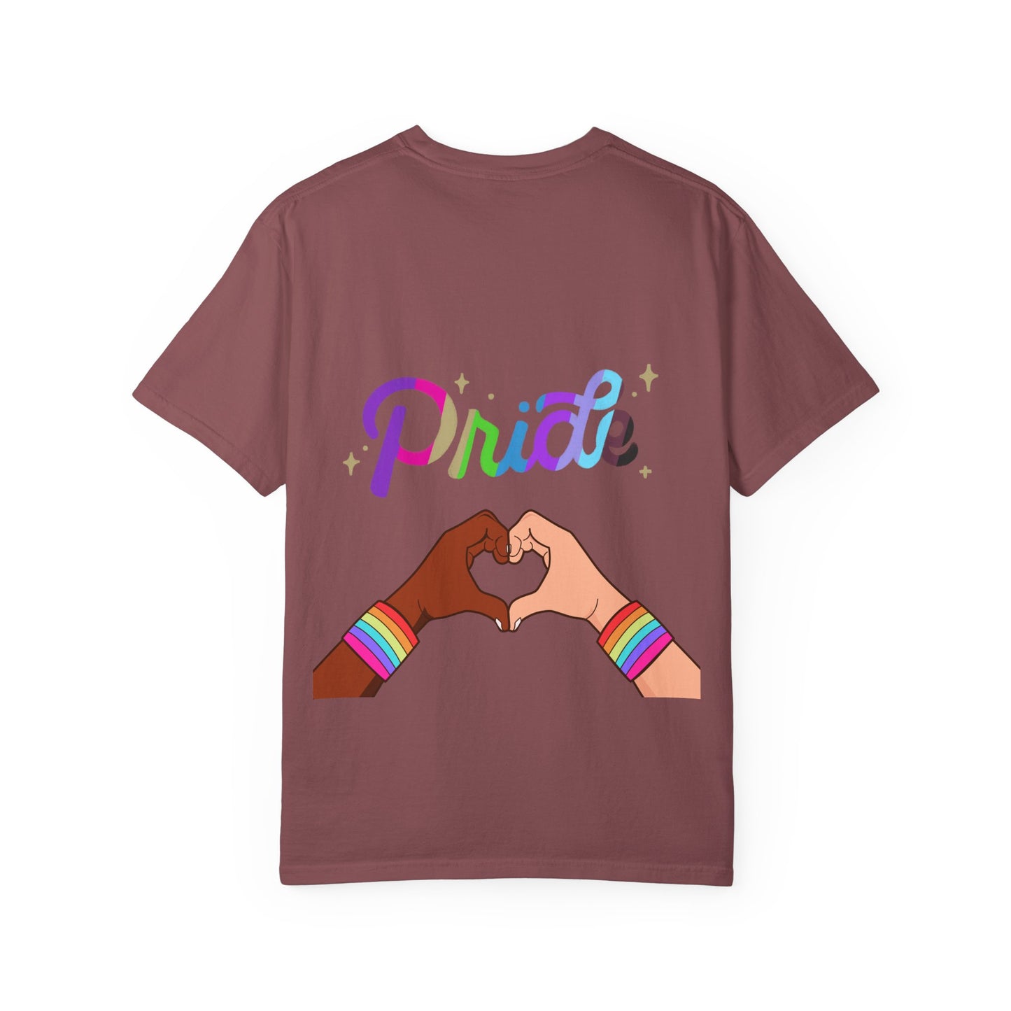 Pride Floral T-Shirt, Unisex Tee, Colorful Art Shirt, LGBTQ+ Apparel, Gift for Pride Month, Summer Fashion