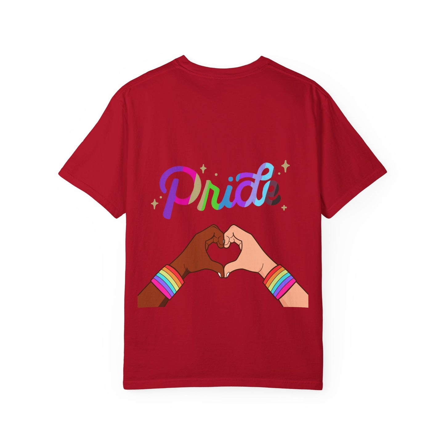 Pride Floral T-Shirt, Unisex Tee, Colorful Art Shirt, LGBTQ+ Apparel, Gift for Pride Month, Summer Fashion