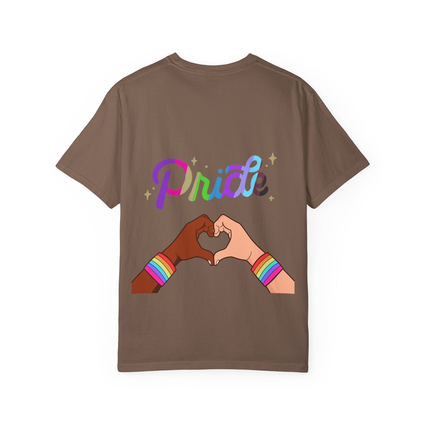 Pride Floral T-Shirt, Unisex Tee, Colorful Art Shirt, LGBTQ+ Apparel, Gift for Pride Month, Summer Fashion