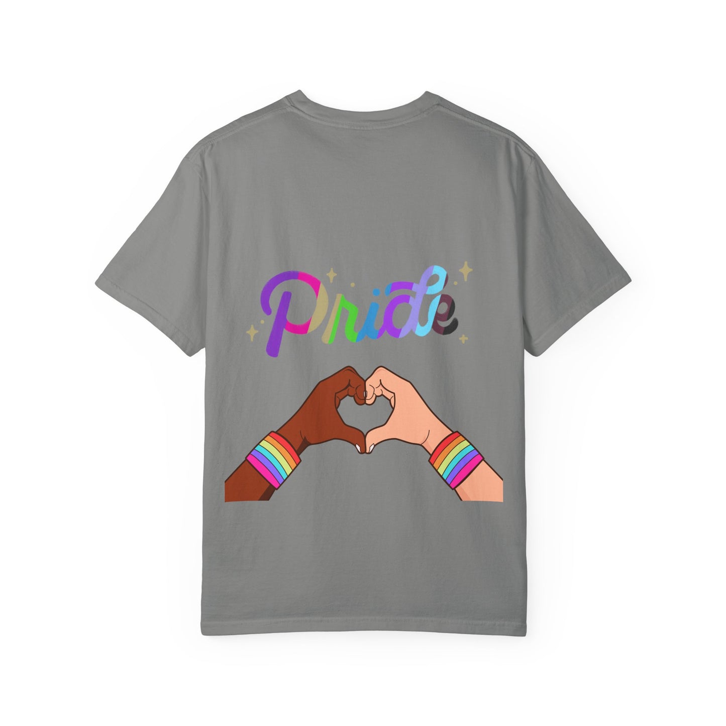 Pride Floral T-Shirt, Unisex Tee, Colorful Art Shirt, LGBTQ+ Apparel, Gift for Pride Month, Summer Fashion