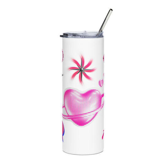 Y2K Stainless Steel Tumbler, 20oz ❤️
