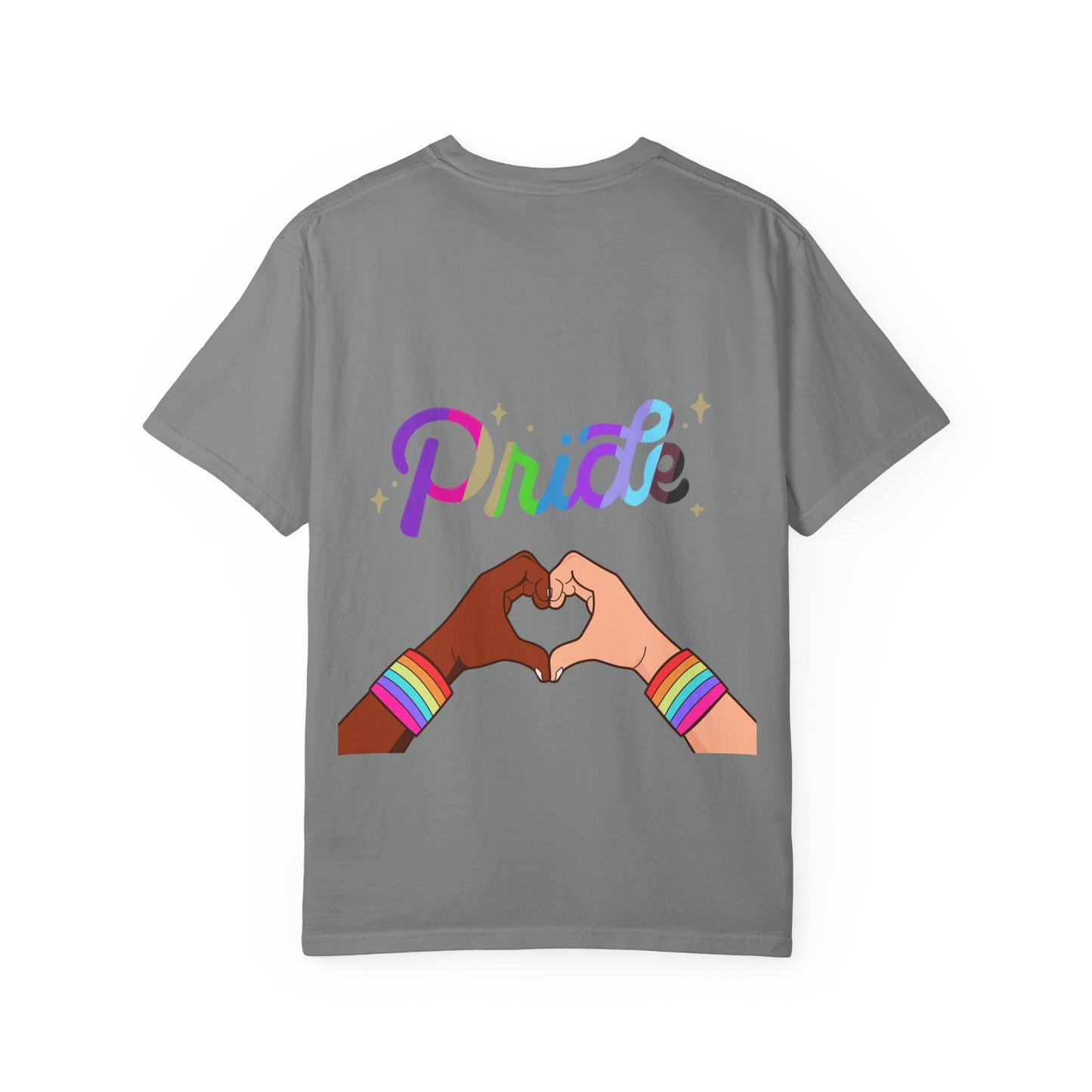 Pride Floral T-Shirt, Unisex Tee, Colorful Art Shirt, LGBTQ+ Apparel, Gift for Pride Month, Summer Fashion