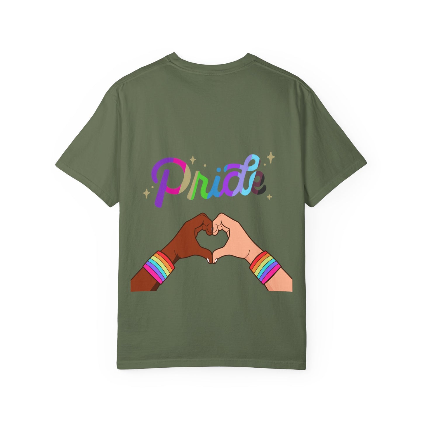 Pride Floral T-Shirt, Unisex Tee, Colorful Art Shirt, LGBTQ+ Apparel, Gift for Pride Month, Summer Fashion