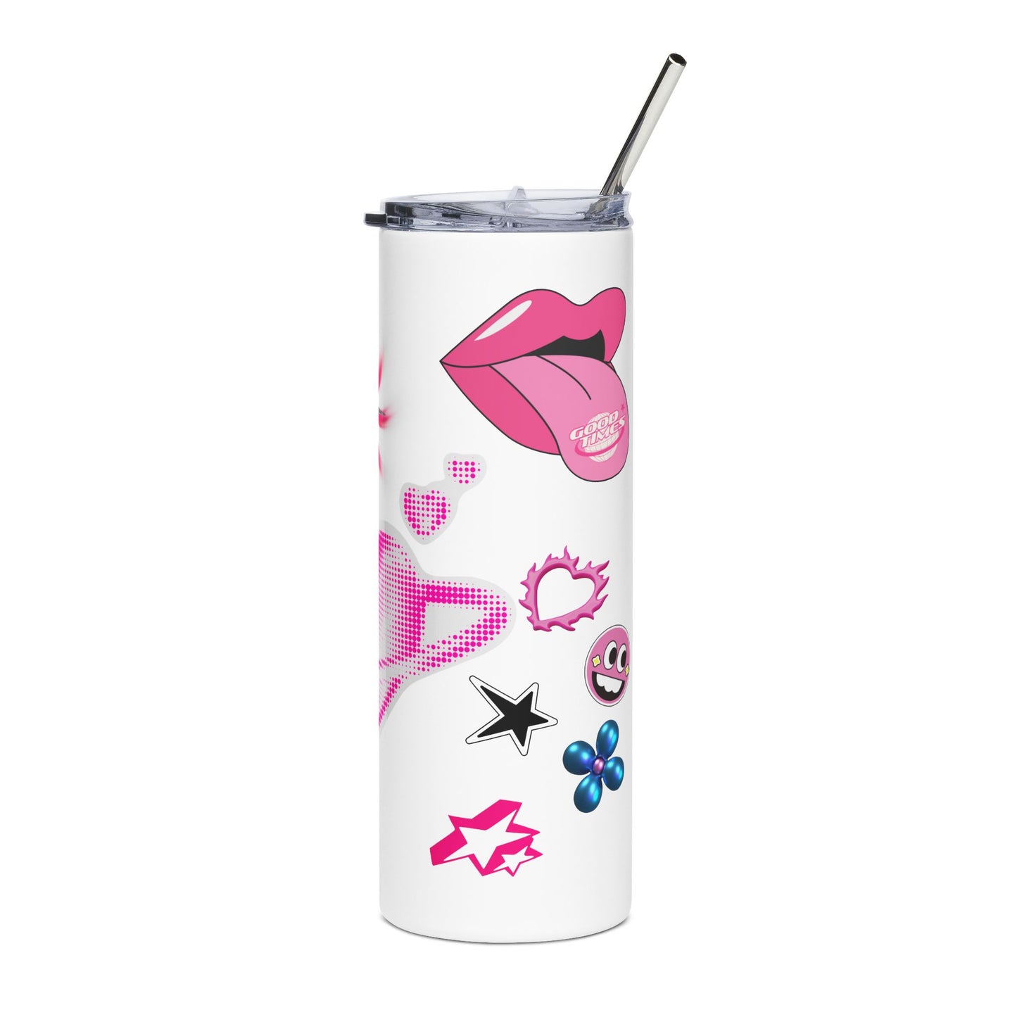 Y2K Stainless Steel Tumbler, 20oz ❤️