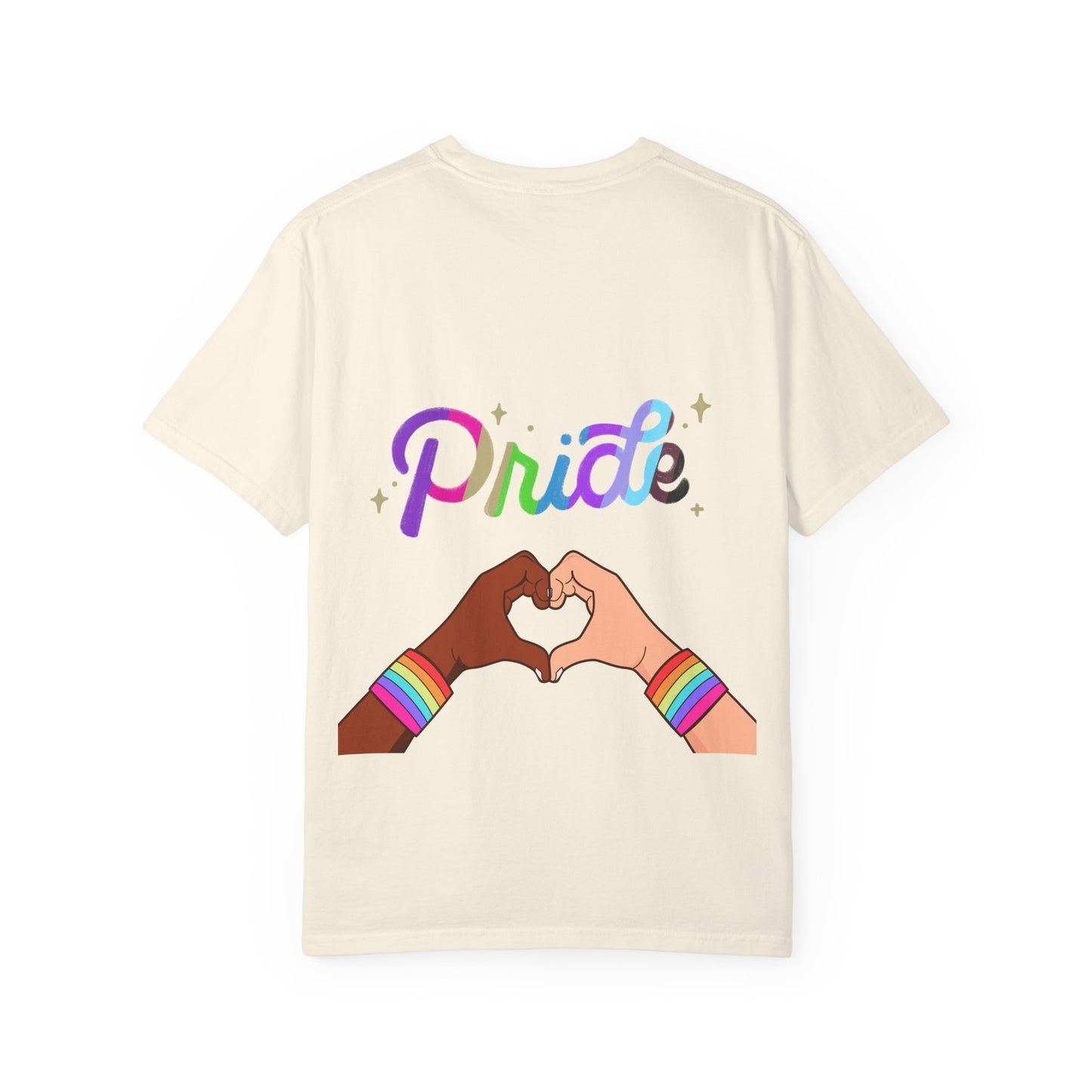 Pride Floral T-Shirt, Unisex Tee, Colorful Art Shirt, LGBTQ+ Apparel, Gift for Pride Month, Summer Fashion