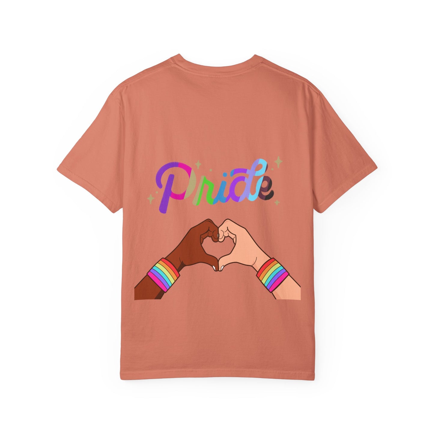 Pride Floral T-Shirt, Unisex Tee, Colorful Art Shirt, LGBTQ+ Apparel, Gift for Pride Month, Summer Fashion